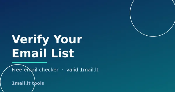 Cara Memverifikasi Daftar Email Sebelum Mengirim Kampanye