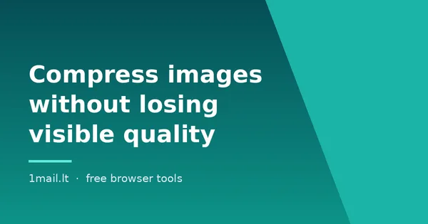 How to Compress an Image Without Losing Quality