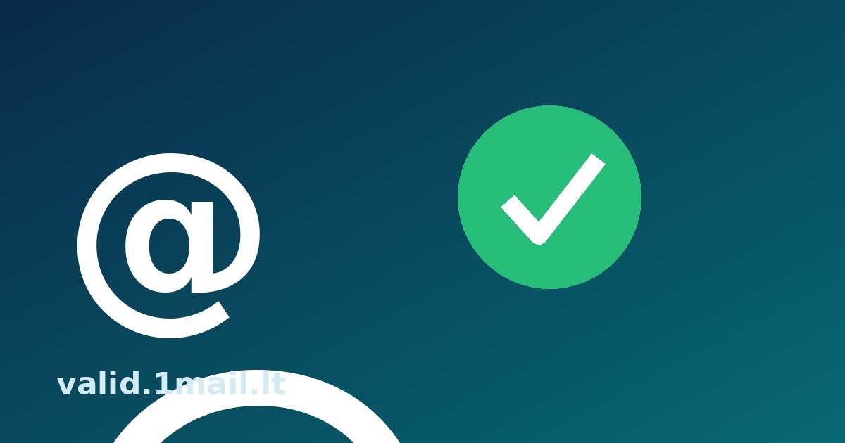 Como verificar se um endereço de e-mail é real (sem enviar nada)