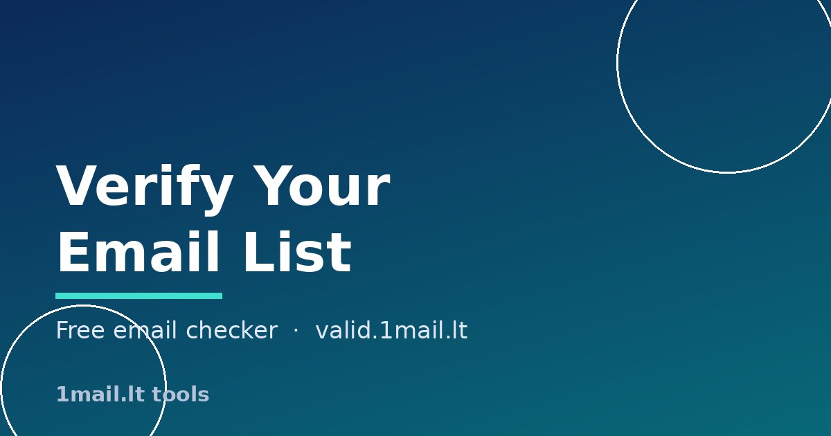 Como verificar uma lista de e-mails antes de enviar: passo a passo