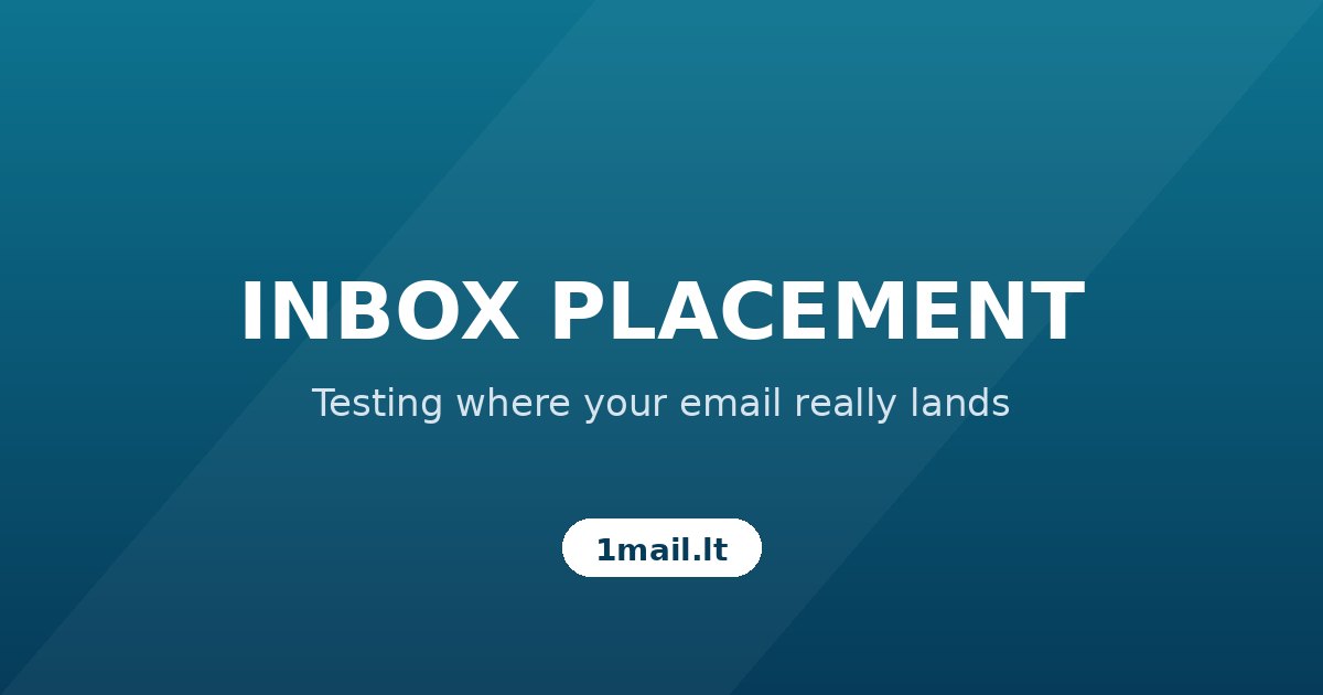 How to Test Whether Your Email Actually Reaches the Inbox